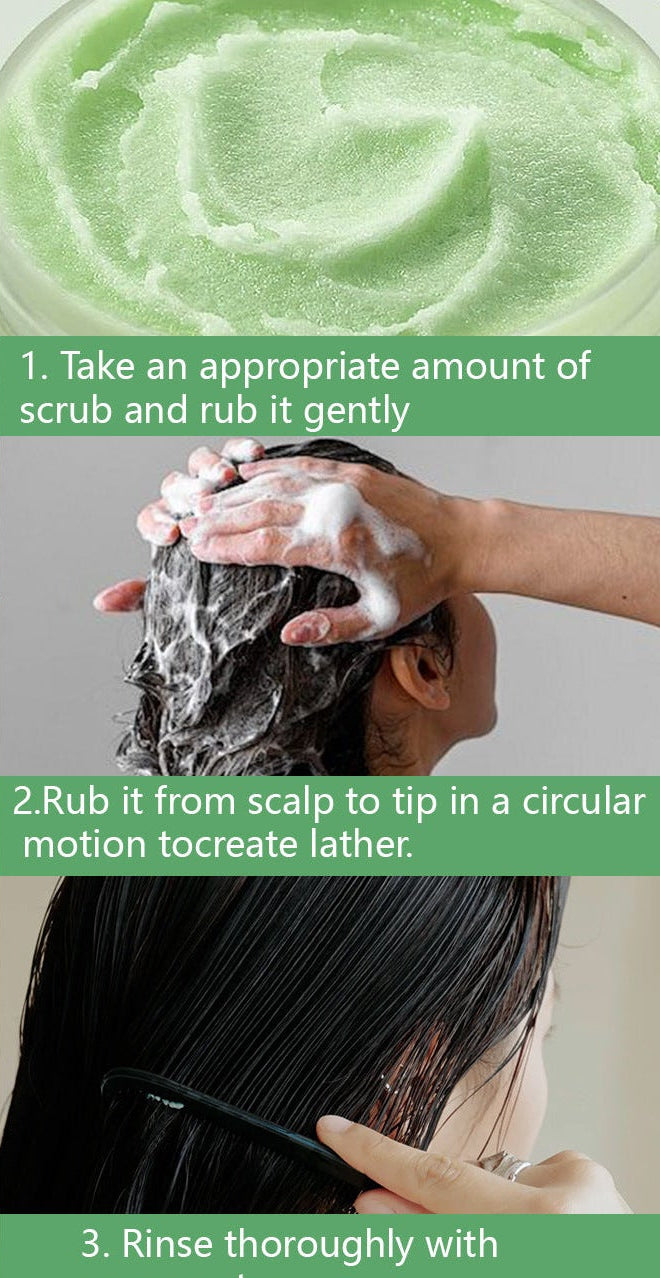 Rosemary Hair Scrub β Deep Moisturizing & Scalp Renewal