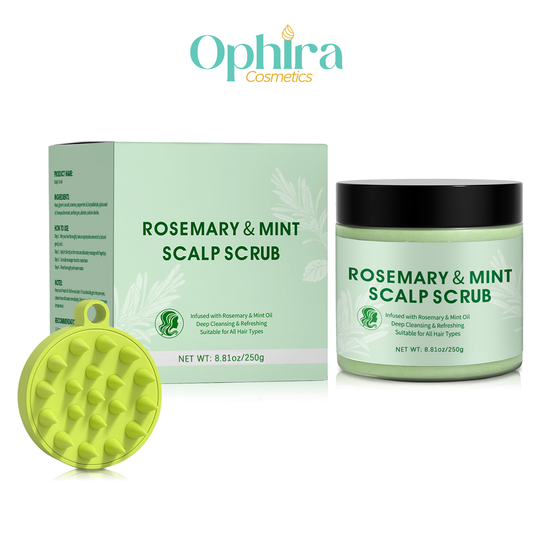 Rosemary Hair Scrub – Deep Moisturizing & Scalp Renewal