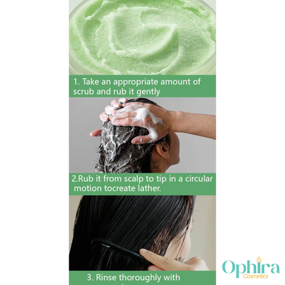 Rosemary Hair Scrub – Deep Moisturizing & Scalp Renewal