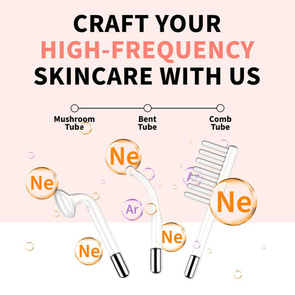 Electric High-Frequency Therapy Device – Wireless High Wave Electrotherapy Rod (1 Set)