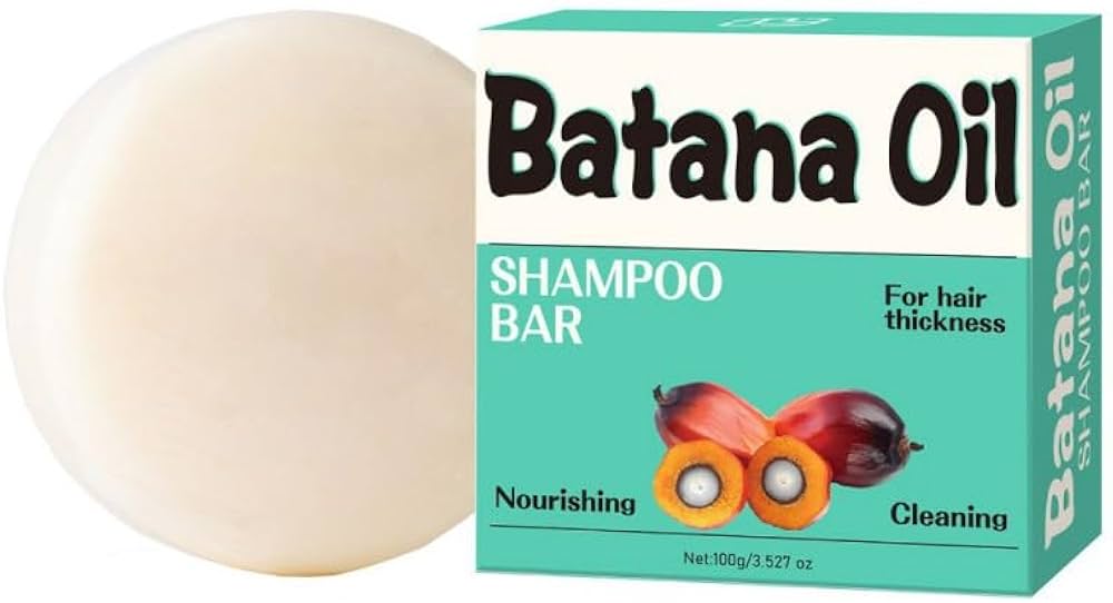 Batana Oil Shampoo Bar – Nourishing, Strengthening & Scalp Care