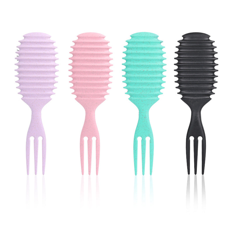 Three-Fork Curly Hair Massage Wave Air Cushion Comb