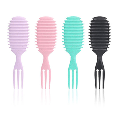 Three-Fork Curly Hair Massage Wave Air Cushion Comb