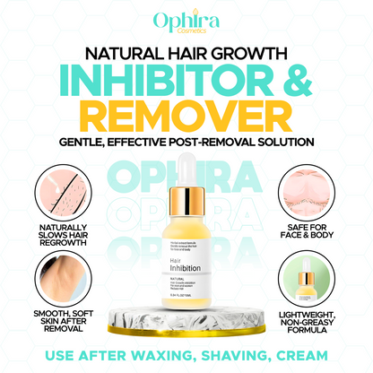Depilatory Solution – Stop Hair Growth Inhibitor Serum ( 10ml Dropper Bottle)