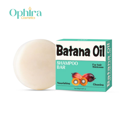 Batana Oil Shampoo Bar – Nourishing, Strengthening & Scalp Care
