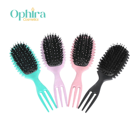 Three-Fork Curly Hair Massage Wave Air Cushion Comb