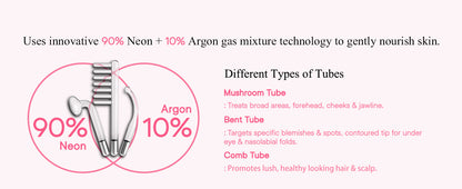 Electric High-Frequency Therapy Device – Wireless High Wave Electrotherapy Rod (1 Set)